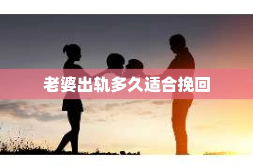 老婆出轨多久适合挽回