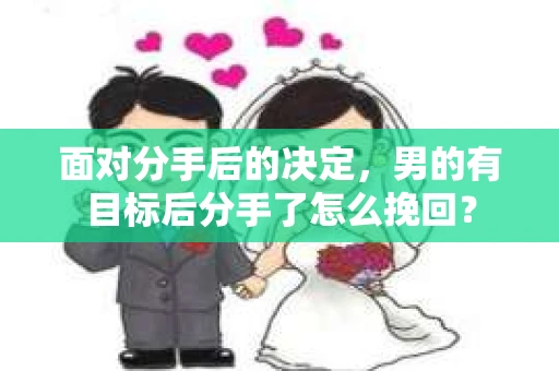 面对分手后的决定，男的有目标后分手了怎么挽回？