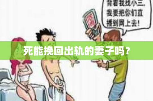死能挽回出轨的妻子吗？