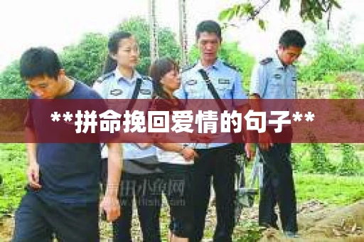 **拼命挽回爱情的句子**