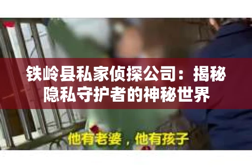铁岭县私家侦探公司：揭秘隐私守护者的神秘世界