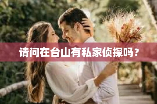请问在台山有私家侦探吗？