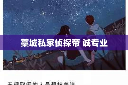 藁城私家侦探帝 诚专业