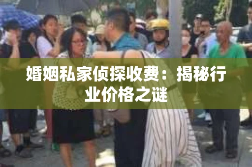 婚姻私家侦探收费：揭秘行业价格之谜